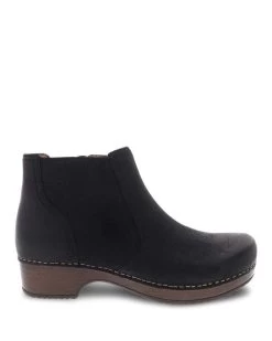 'Dansko' Women's Barbara - Black Burnished Nub