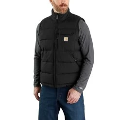 'Carhartt' Men's Montana Loose Fit Insulated Vest - Black