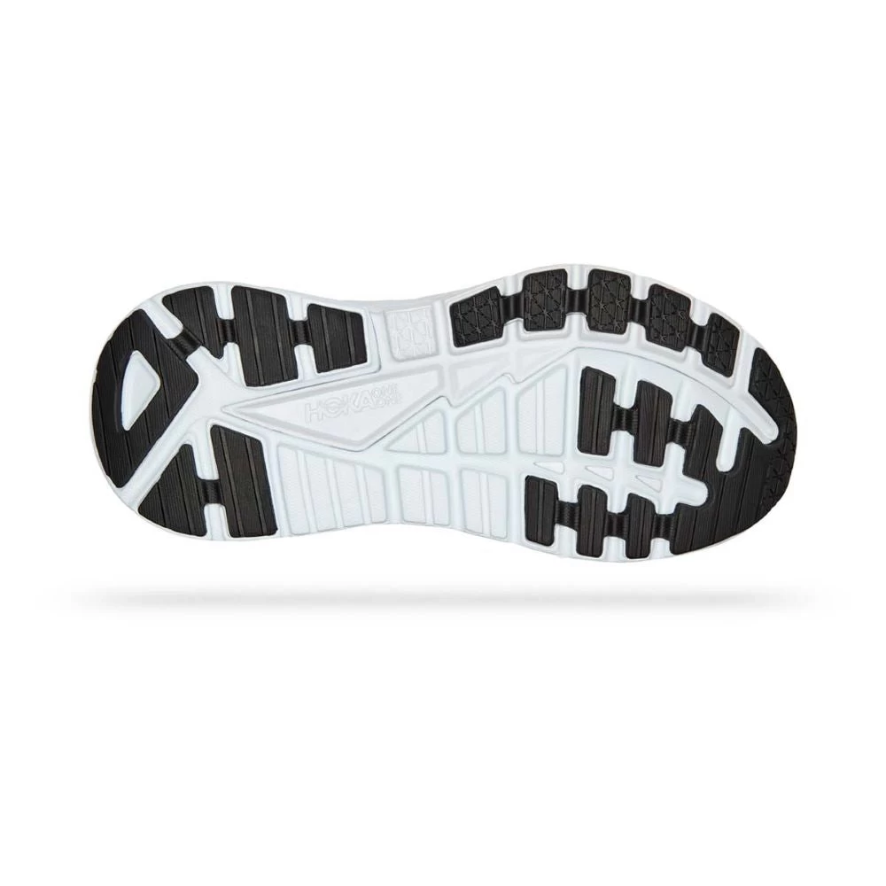 'HOKA' Women's Gaviota 4 - Black / White (Wide) - Image 3