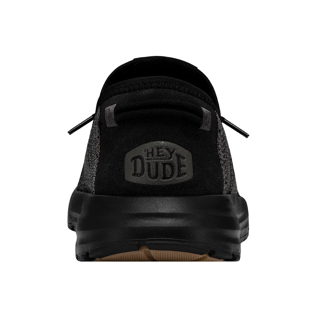 'Hey Dude' Men's Sirocco Sneaker - Black - Image 5