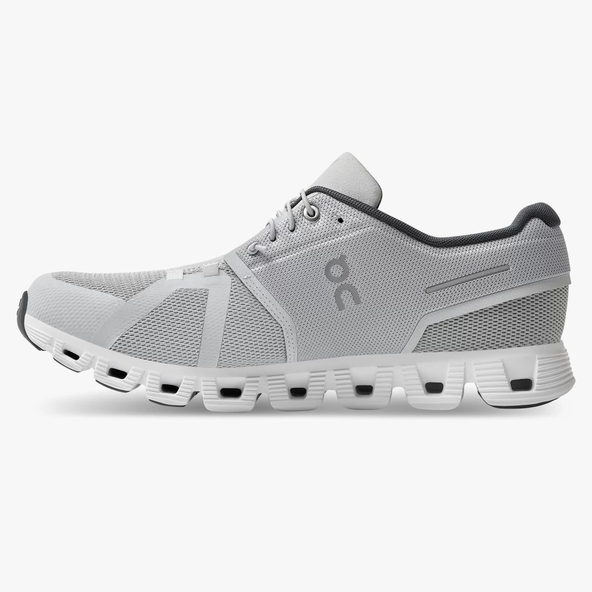 'On Running' Men's Cloud 5 - Glacier / White - Image 6