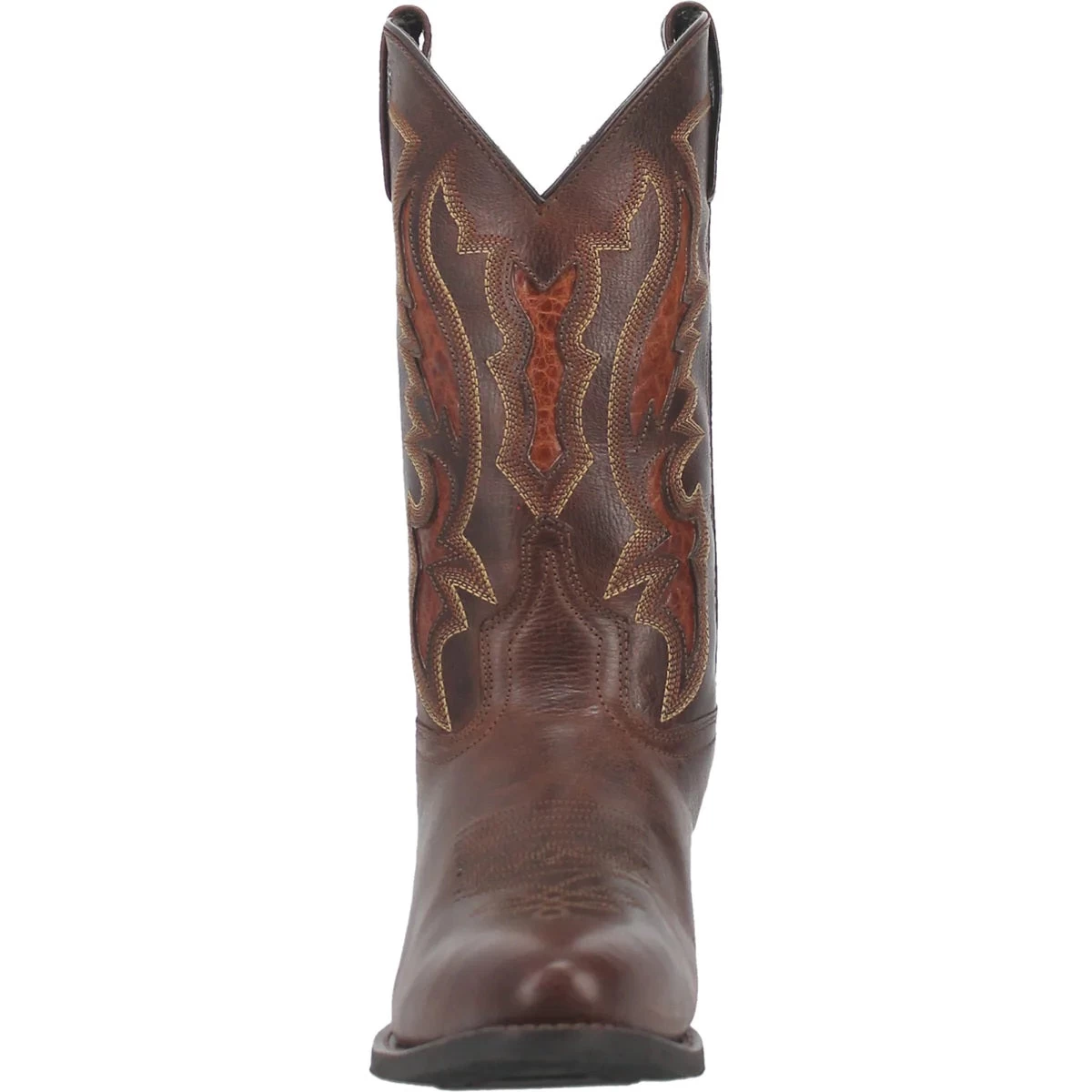 'Laredo' Men's 12" Silas Western Round Toe - Brown - Image 4