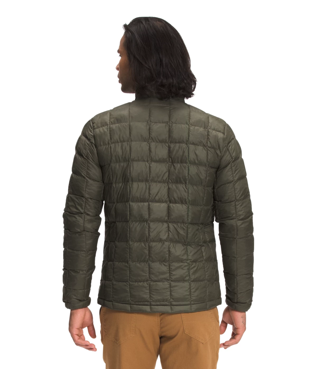 'The North Face' Men's Thermoball Eco Jacket - New Taupe Green - Image 2