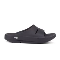 'OOFOS' Unisex OOahh Slide Sandal - Black