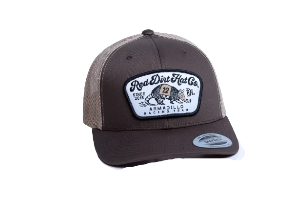 'Red Dirt Hat Company' Dos Armadillo Cap - Brown / Khaki