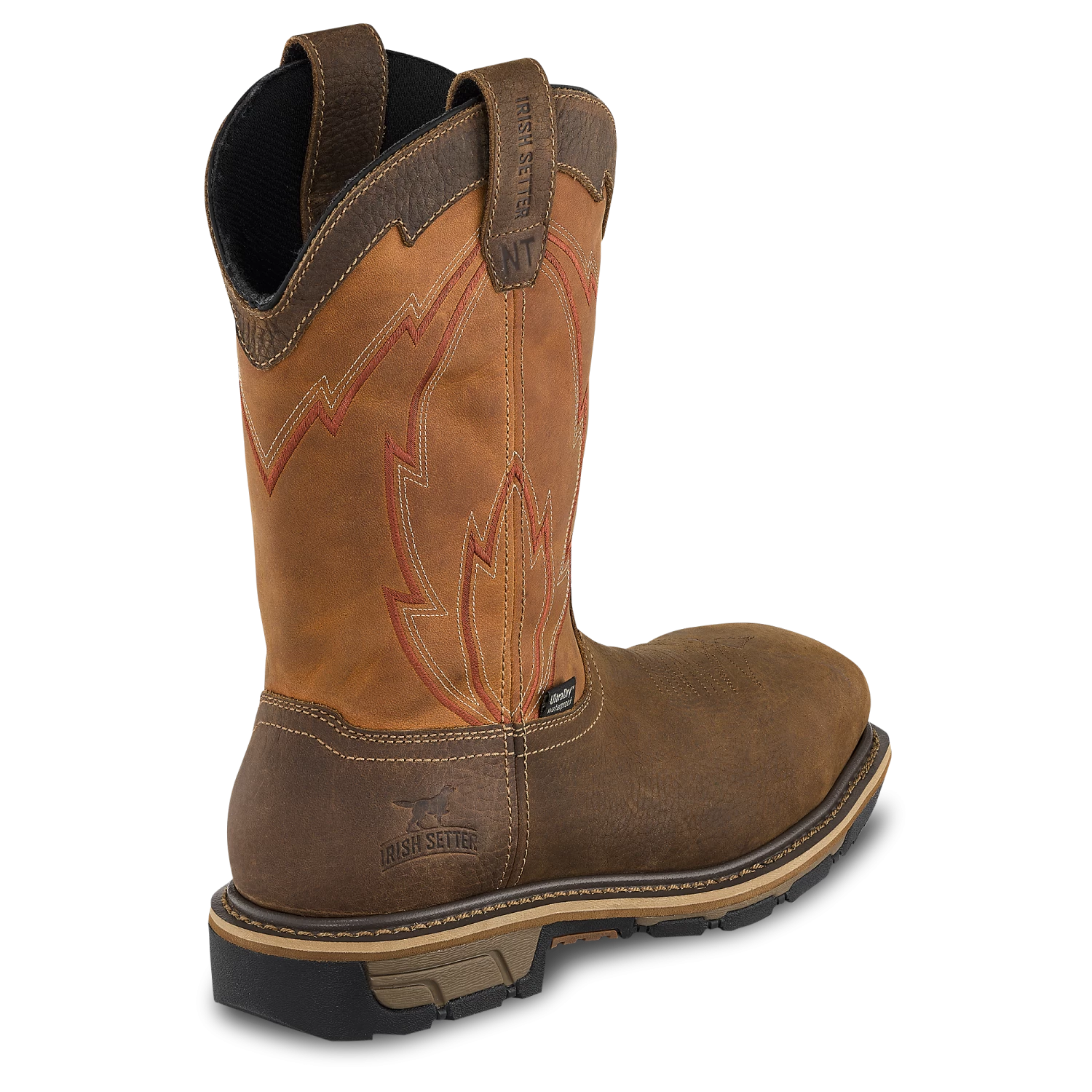 'Irish Setter' Men's 11" Marshall EH WP Safety Toe - Tan / Brown - Image 4