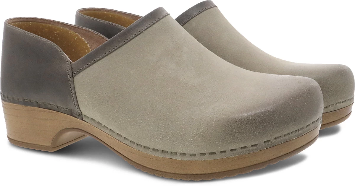 'Dansko' Women's Brenna - Taupe Burnished Suede - Image 5
