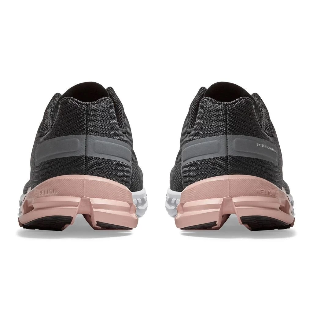 'On Running' Women's Cloudflow - Rock / Rose - Image 4